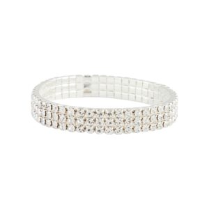 Stretch Three Row Bracelet