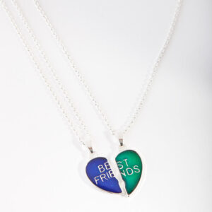 Kids Rhodium Heart Necklace Pack