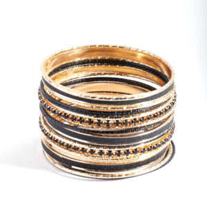& Black Bangle 20-Pack