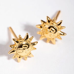 Boho Sun Stud Earrings