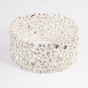 Embellished Stone Stretch Bracelet