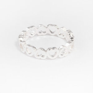 Alternating Heart Ring