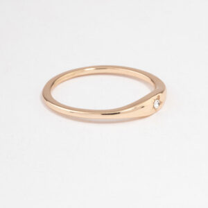Solitaire Tapered Ring