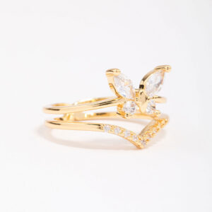 Butterfly Double Ring