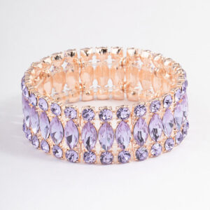 Rose Marquise Stone Bracelet