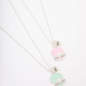 Kids Shell Pendant Necklace Pack