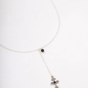 Antique Chain Cross Necklace