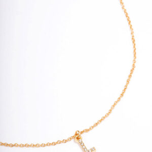 Letter L Initial Pendant Necklace