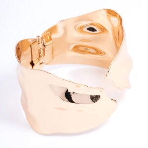 Large Abstract Wrist Cuff