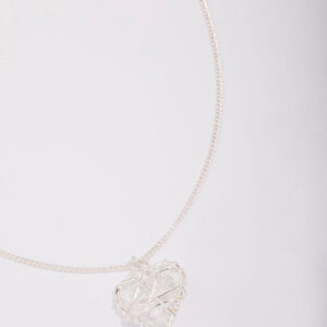 Wrapped Heart Pendant Necklace