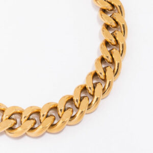 Stainless Steel Curb Chain Bracelet