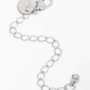 Rhodium Necklace Chain Extender
