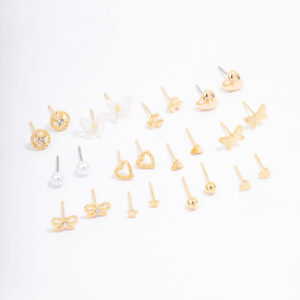 Butterfly Stud Earring 12-Pack