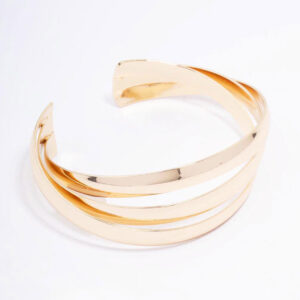 Chunky Twisted Wrist Cuff