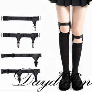 Harajuku gothic stockings belt garter